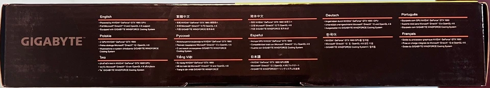 GIGABYTE NVIDIA GeForce GTX 1660 OC Edition 6GB GDDR5 Graphics Card - Image 3 of 4