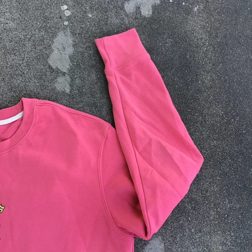 Life Is Good Sudadera Mujer XL Rosa Perro Gone Pullover Suéter Foto 4 de 4