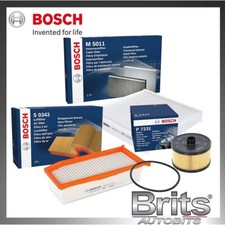 SERVICE KIT for RENAULT CAPTUR 0.9 1.2 TCE BOSCH AIR OIL CABIN FILTERS 2012-2020