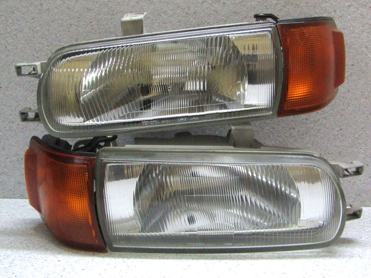 1994 1996 JDM TOYOTA COROLLA II CORSA EL51 ZENKI HEADLIGHT CORNER
