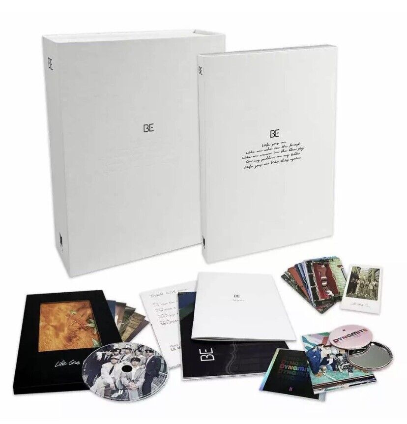 BTS BE (Deluxe Edition) CD / Poster Photocard Box Set K-Pop Sealed