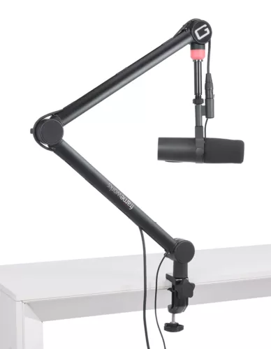 Gator Frameworks Professional Desktop Broadcast/Podcast Microphone Boom Stand...
