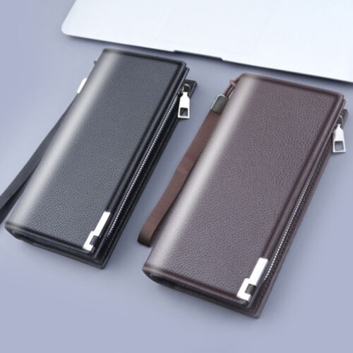Men Long Wallet Men Long Wallet Purse Multi Card Pocket Business Men Wallet