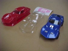 1/24 slotcar 1/24 scale Vintage Reproduction slot car body Mako Shark clear body