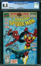 Amazing Spider-Man Annual #25, (Marvel, 1991) CGC 8.5 VF+ {Iron Man appearance}