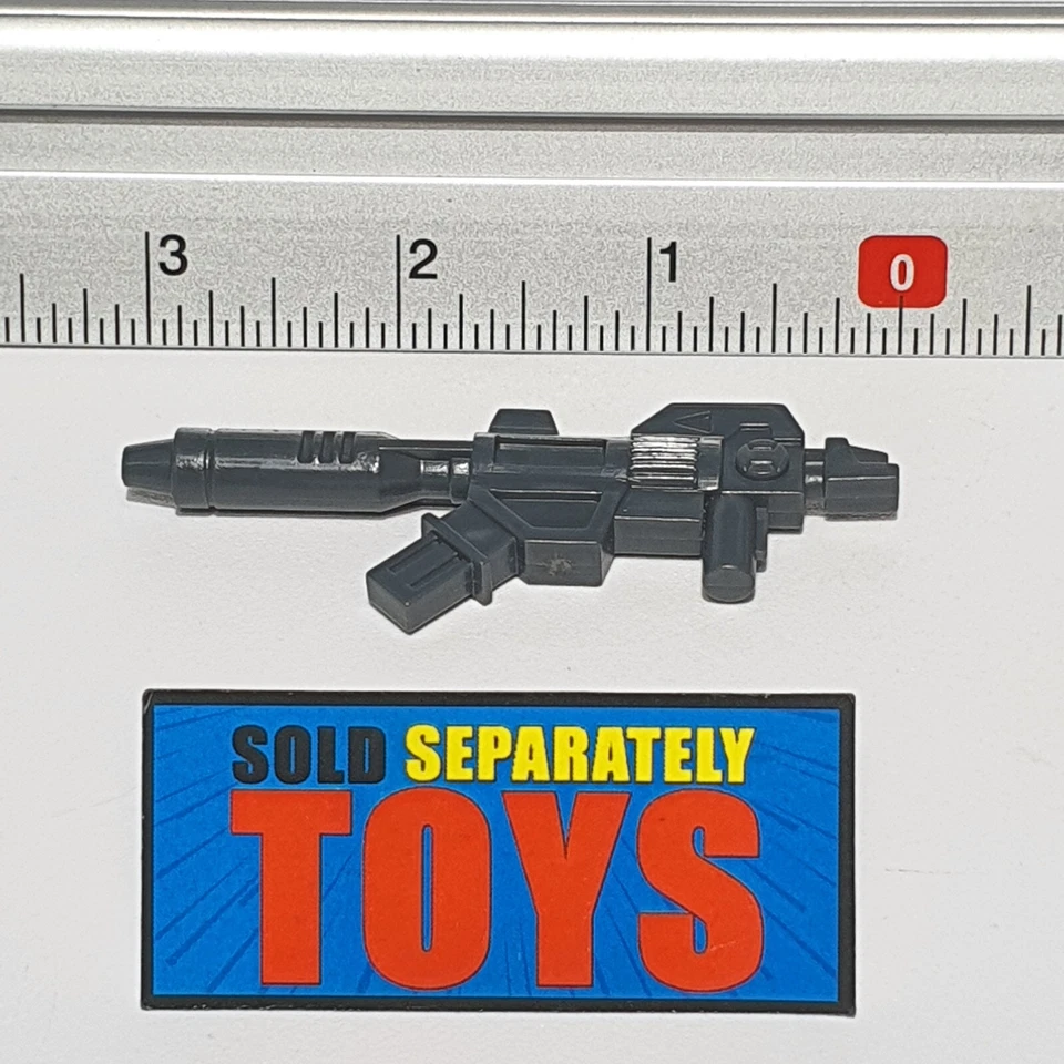 Transformers G1 Wreck Gar GUN rifle laser original gray weapon accessory part - Image 2 of 4