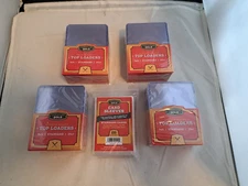 Cardboard Gold 100x Toploaders and Sleeves Trading Cards