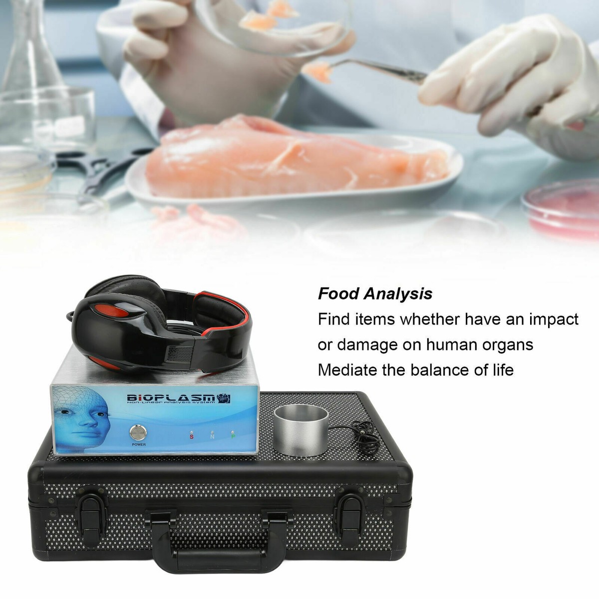 9D NLS CELL Diagnostics Sub Body Health Analyzer Diacom Quantum