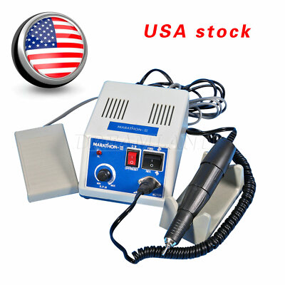 Dental Lab Marathon Electric Micromotor Polishing 35K rpm Motor Handpiece UPS