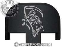 Rear Slide Plate for Smith Wesson S&W SD9 SD40 VE 9mm 40 BK Grim Reaper 2
