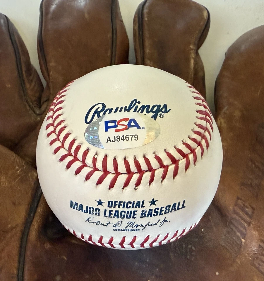 Isiah Kiner-Falefa Signed Autographed Major League (OML) Baseball : PSA/DNA - Image 3 of 3