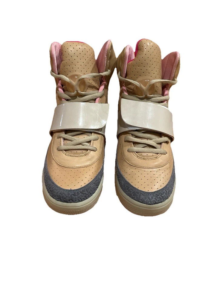NIKE AIR YEEZY 1 NET TAN DS OG 2009 RARE SIZE 12 - Image 2 of 4