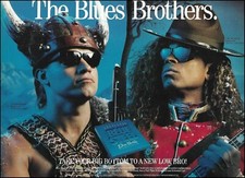 Vail Johnson & T.M. Stevens 1994 Dean Markley guitar strings advertisement print