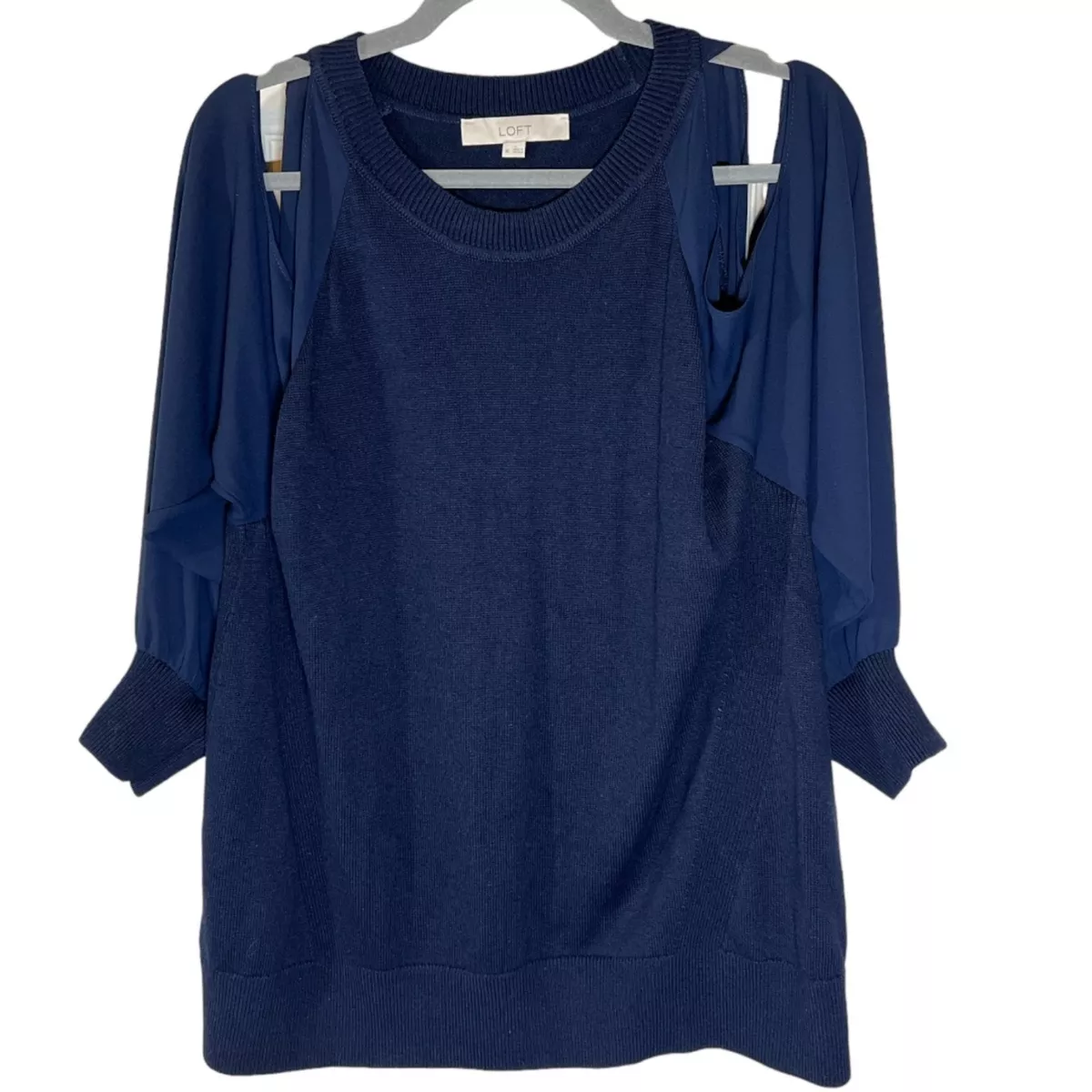 Loft cold shoulder sweater sale