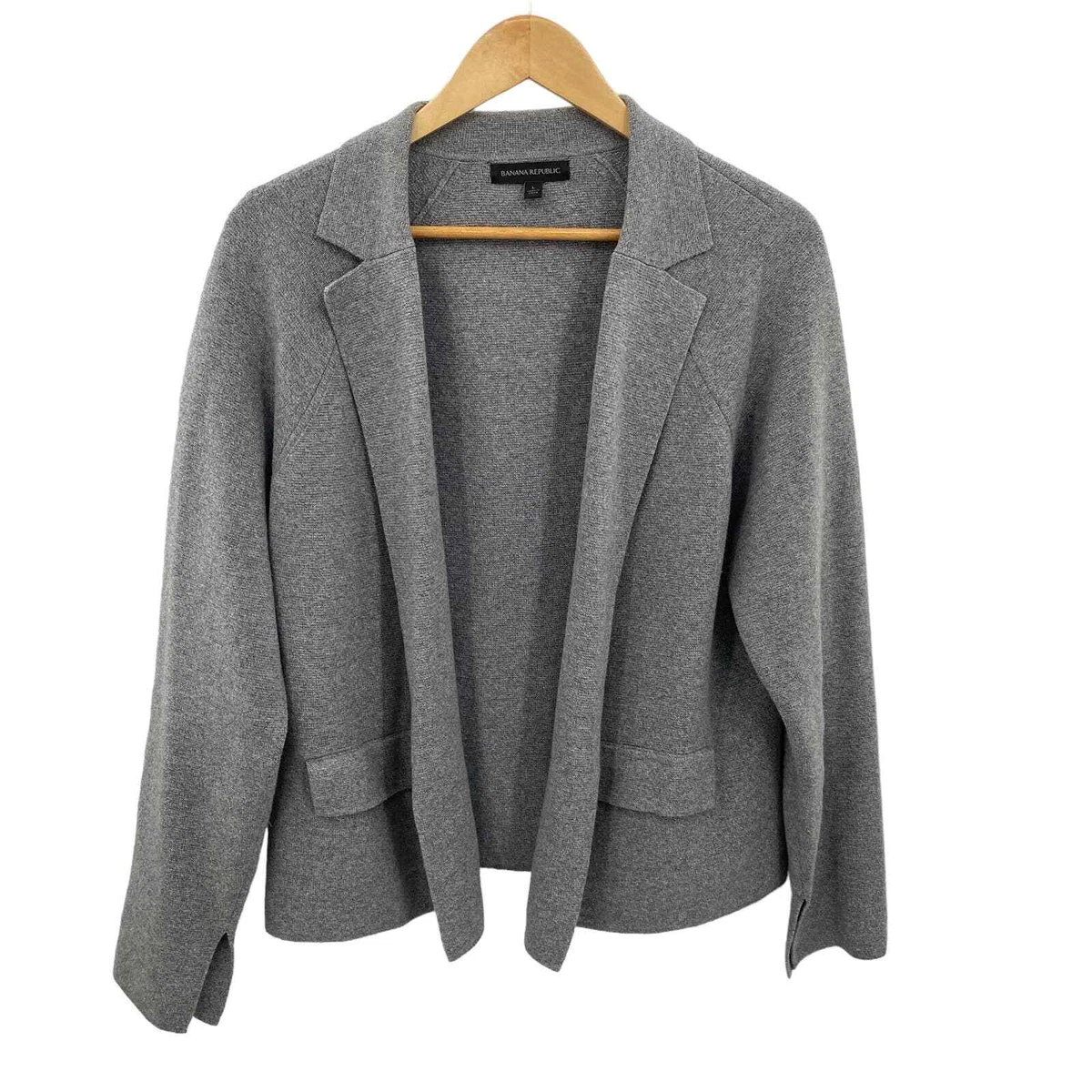 Banana republic sweater blazer discount