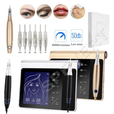 Digital Permanent Makeup Machine Miroblading Set for Eyebrow Lip Eyeliner Tattoo