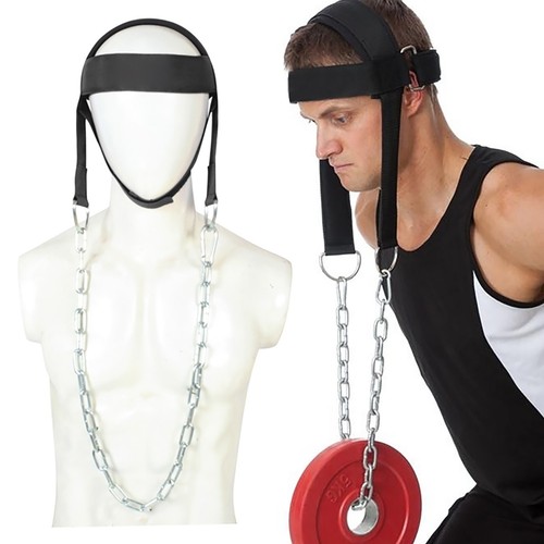 Arnés de cuello Chocho para entrenamiento con pesas arnés de cabeza para ejercitador de cuello - Imagen 2 de 24