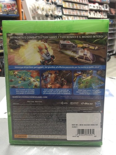 Micro Machines World Series Ita XBox One NUOVO SIGILLATO - Imagen 2 de 2