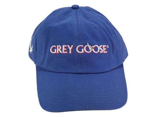 Grey Goose Vodka Baseball Hat Mens Blue 