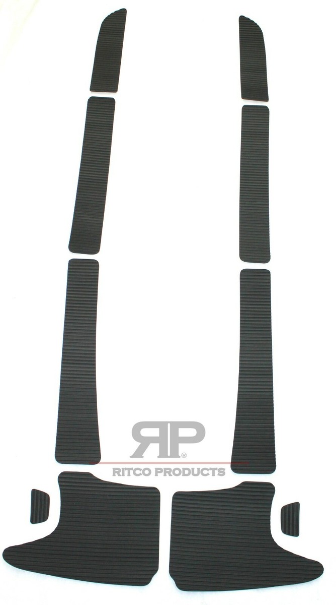 1997-2001 Kawasaki 900 STX / 1100 STX Traction Mat Kit foot pads
