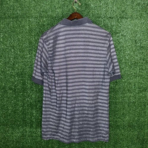 Vtg Los Angeles Rams Polo Shirt Adult Medium Blue Short Sleeve NFL Men's - Picture 2 of 6