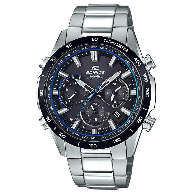 CASIO　EDIFICE　EQW-T650D-1AJF CASIO EDIFICE EQW-T650DB-1AJF Black Dial Sport Solar Atomic Radio