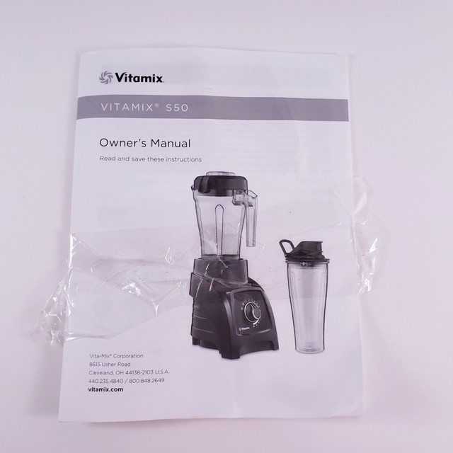 Vitamix Vm0102d 64 Oz Food Juicer Blender W Tamper Manual Recipe Book For Sale Online Ebay