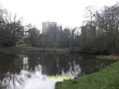 Foto 12x8 Scio Pond, Putney Heath (2) Kleiner Fischteich in der Heide c2012