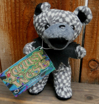 GRATEFUL DEAD'' AUGUST WEST  '' BEANIE BABY 7'' TALL MADE  LIQUID BLUE (NEW)