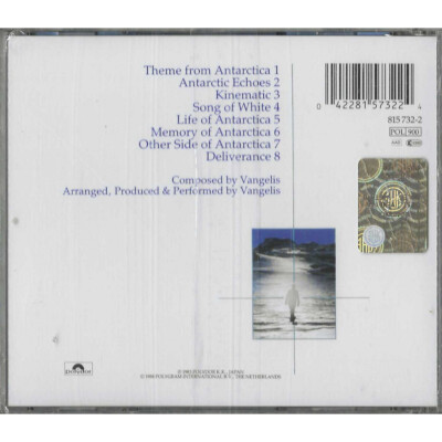 Vangelis CD Antarctica Music From Koreyoshi Kurahara's Polydor