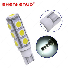 10pcs 192 194 158 T10 Silica gel COB LED License plate interior map Light bulbs