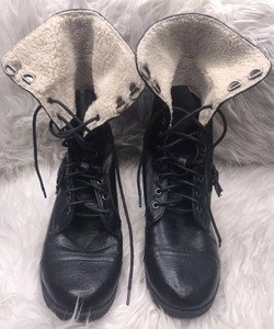 caprice combat boots