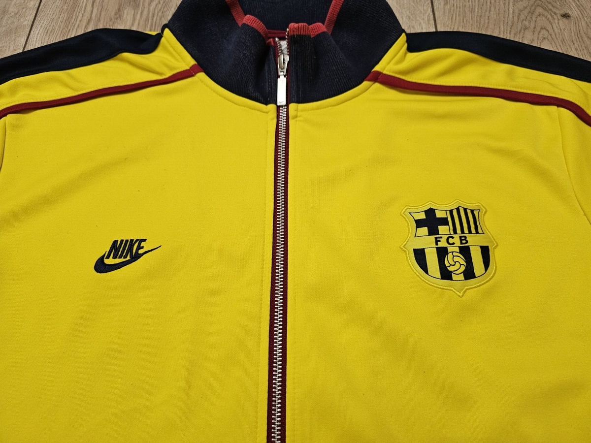 BARCELONA 2008 2009 FOOTBALL JACKET PRE MATCH SOCCER TRAINING