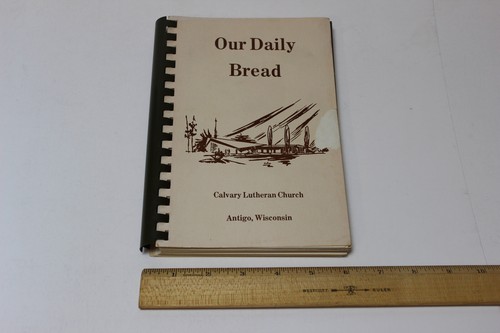 Calvary Luthern Church, 1977 Antigo Wisconsin, Local Church Cookbook - Picture 3 of 9