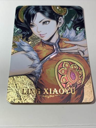 Ling XiaoYu Tekken 32 Goddess Anime Waifu Holo Art Card ACG Carddass Girl Sexy - Picture 5 of 7