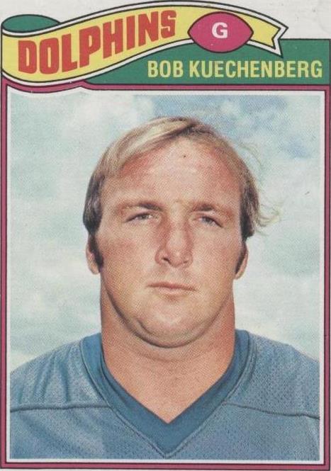 1977 Topps Bob Kuechenberg #33 - 1 of 2