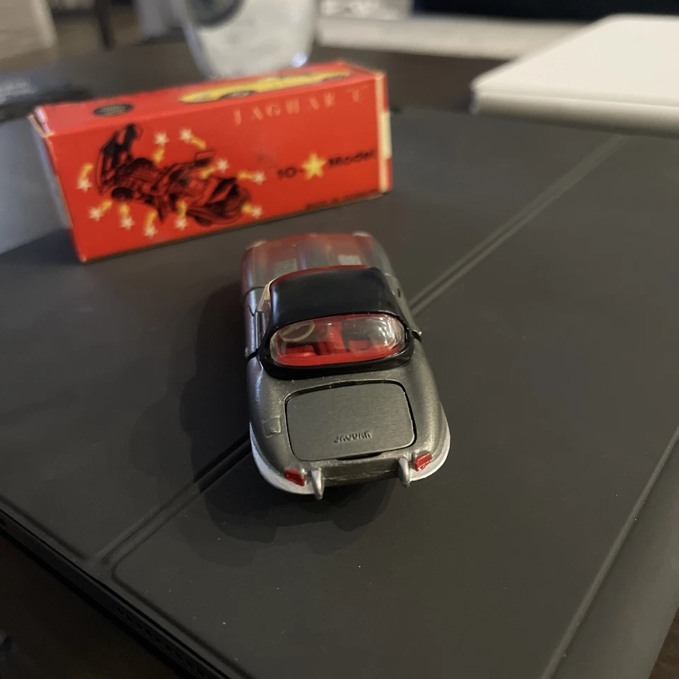 Tekno Jaguar “E” - Gray - NEAR MINT - NOS - Vintage 1964 Denmark No.927 - Image 4 of 4