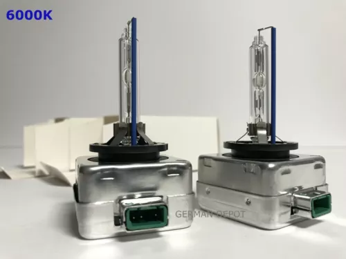 2PCS NEW OEM D3S 6000K HID Xenon Headlight Bulbs Set 66340 66340HBI 42403 42302 - Picture 1 of 1