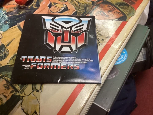 Transformers G1 Vintage 1985 Checklist Insert