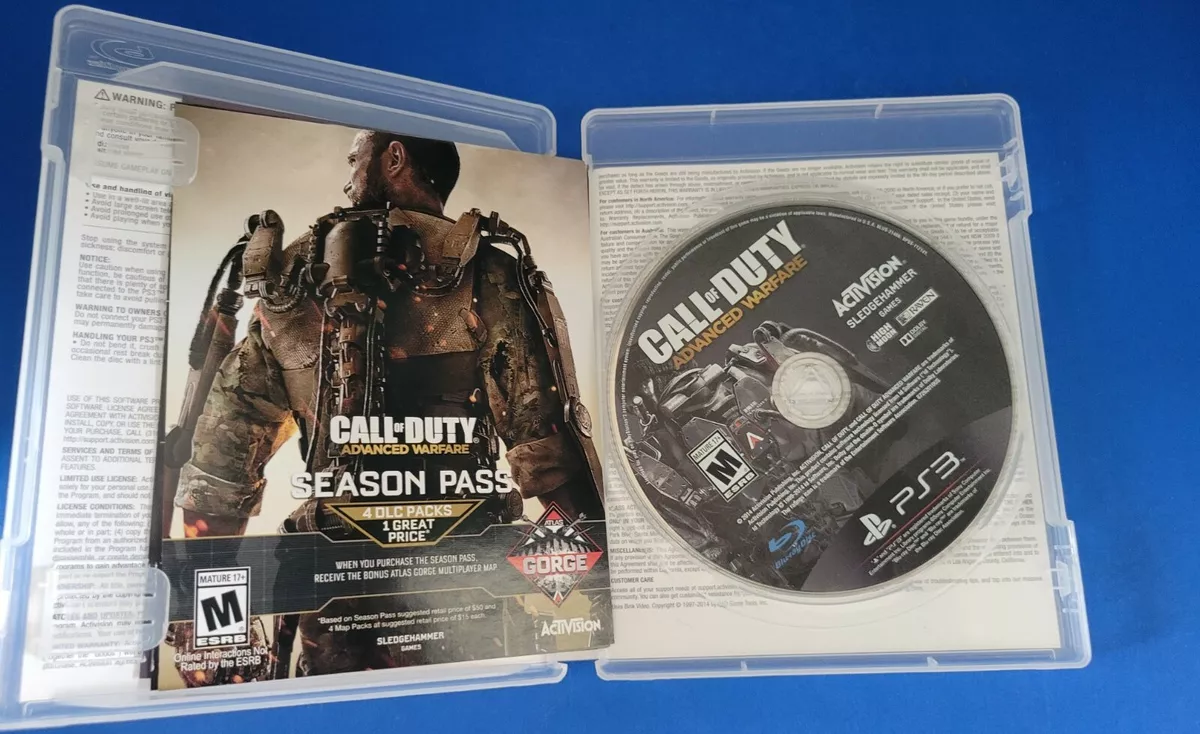 Call of duty advanced warfare edição day zero ps3 PlayStation 3