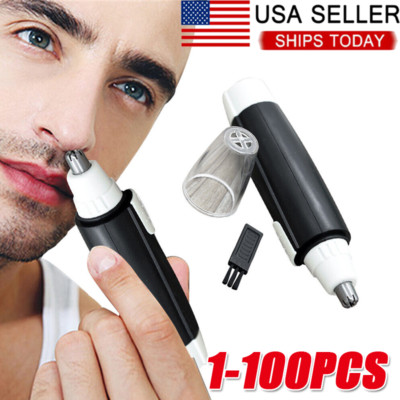 Electric Nose Hair Trimmer Shaver Ear Face Eyebrow Mustache Beard Shaver Clipper