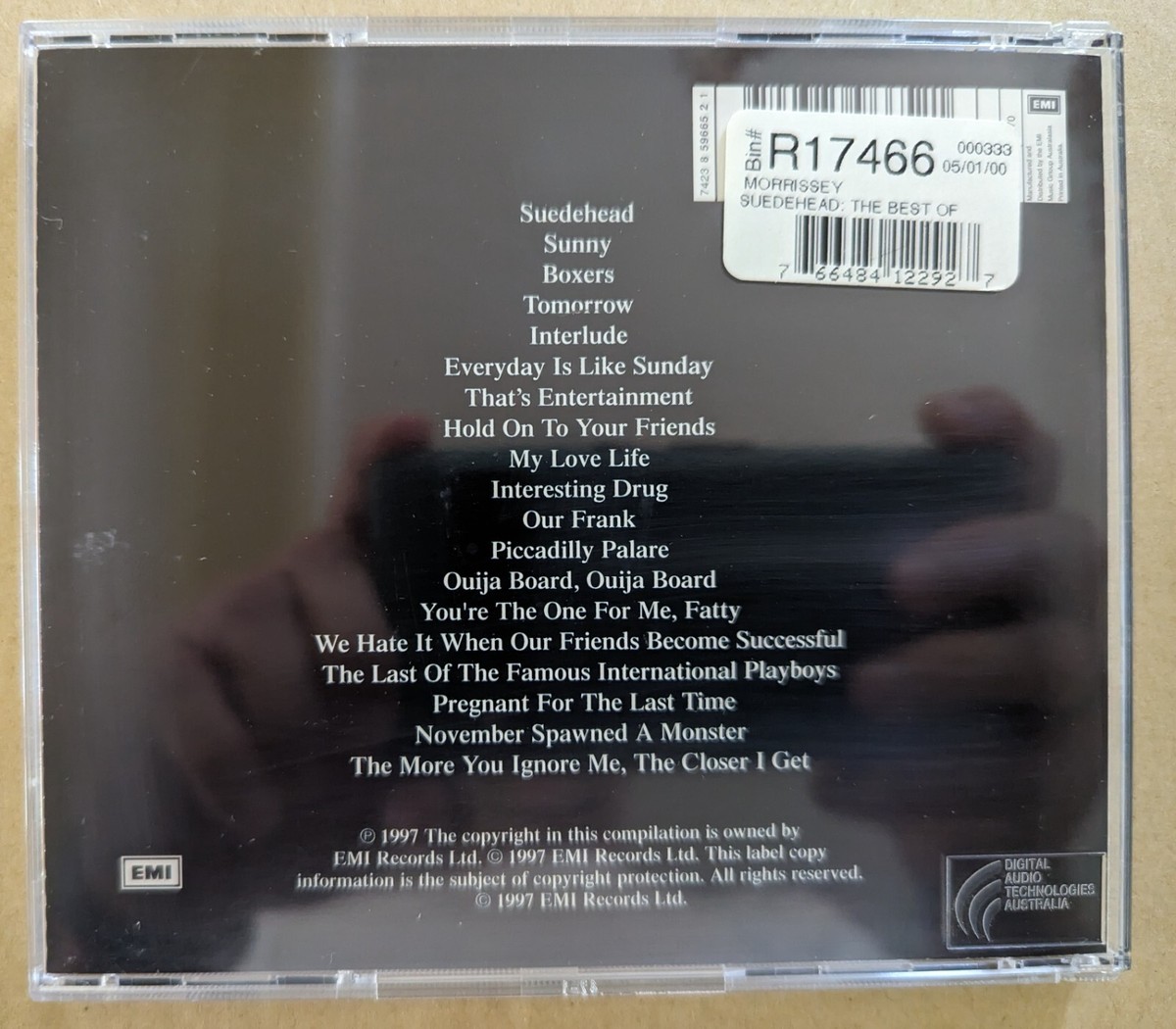 Morrissey- Suedehead- The Best Of Morrissey CD- ALL THE MOZ YOU
