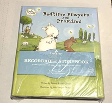 BEDTIME PRAYERS AND PROMISES (RECORDABLE STORYBOOK) By Bonnie Rickner VG