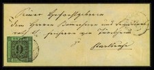 BADEN 4F MISPRINT 1851 - High Quality Facsimile Reprint Reprint Faux m6161