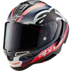 Alpinestars Supertech R10 Team Black Carbon Red Fluo Blue