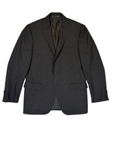 Canali 1934 Men  s Wool Blazer 42R Charcoal Gray Sport Coat Made Italy Luxury