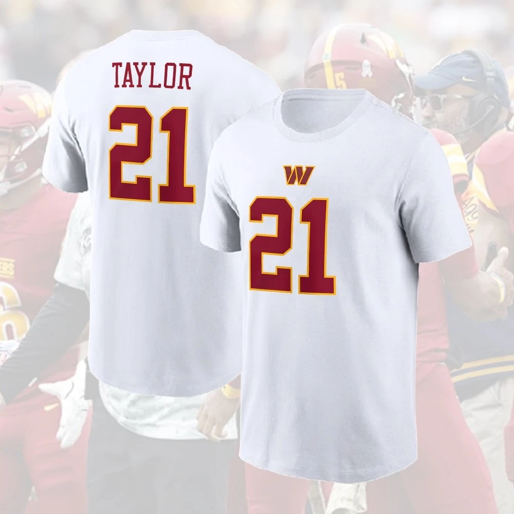 All Player Washington Football 2025 Player White Name & Number For Fans