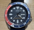 Seiko Skx009 Analog Automatic Men Divers Navy Boy Vintage 207768937