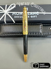 Montblanc Meisterstück 146 Fountain Pen Gold Trim w/ Leather Pouch Fast | Bid — photo 3