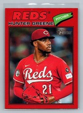 2026 Topps Hunter Greene #53 Red Border